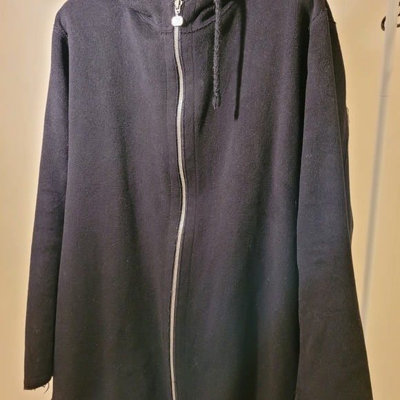 Hugo boss long cashmere hooded sweater/overcoat - Picture 3 of 5